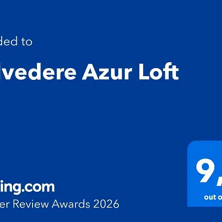 アパート Belvedere Azur Loft *
